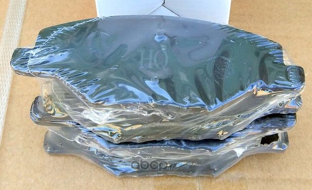 Колодки переднего тормоза HQ VW Polo, Skoda Fabia 12 (H&Q). Артикул HQ6RU698151A