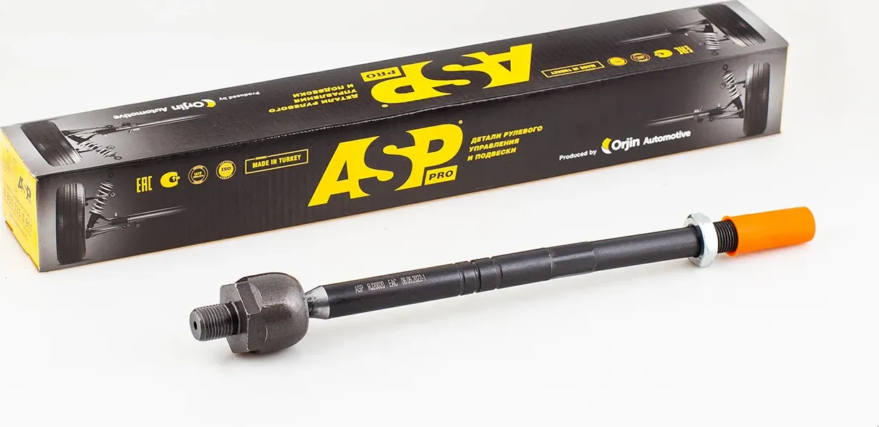 Тяга рулевая (без наконечника) Volkswagen A3. Octavia II 04- Golf V VI 08- Passa (ASP). Артикул RJ20020