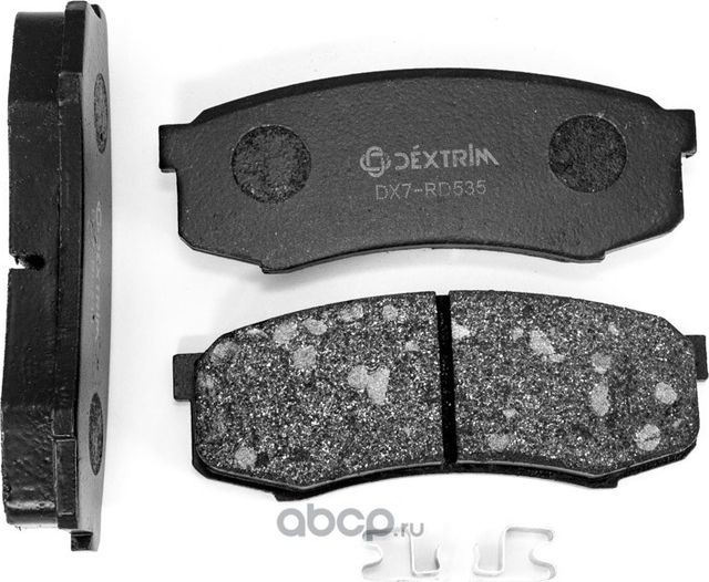 Колодки тормозные задние (Dextrim). Артикул DX7RD535