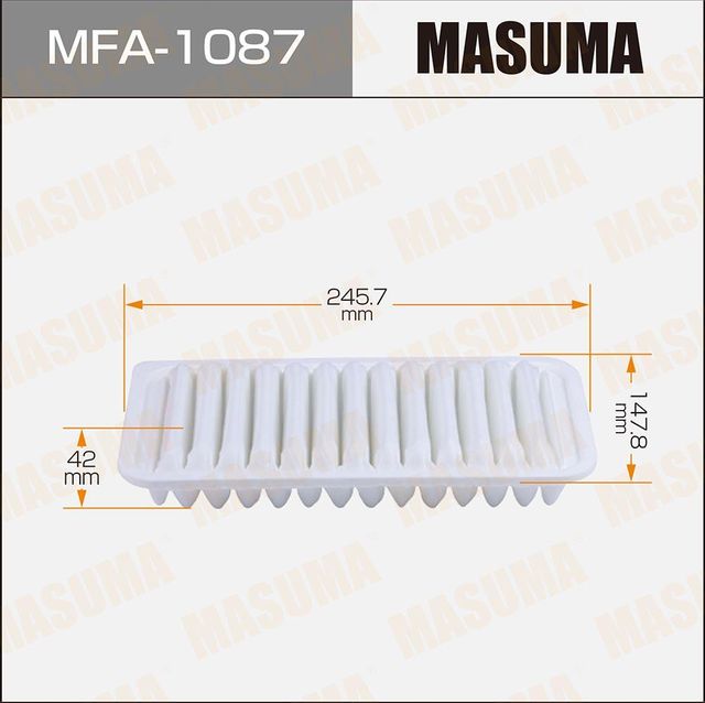 Воздушный фильтр Masuma. Артикул MFA-1087
