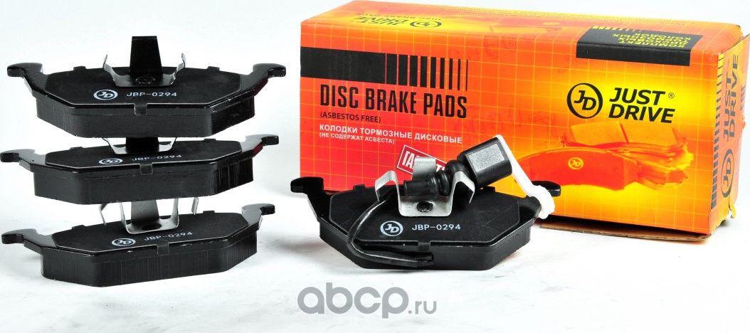 Колодки тормозные, передние GDB1658 с датчиком (Just Drive) Just Drive. Артикул JBP0294