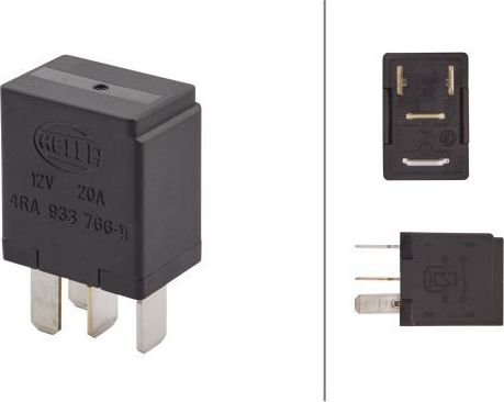 Реле топливного насоса UNIVERSAL /4pin /12V 20A HELLA 4RA 933 766-111 Hella. Артикул 4RA 933 766-111