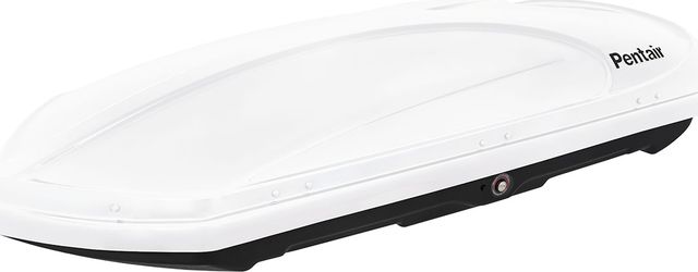 Автомобильный бокс РИФ Pentair COBRA 390L белый глянец, двусторонний. Артикул PT-5666LW