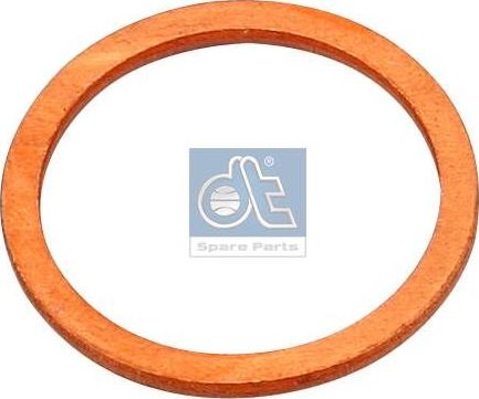 Уплотнительное кольцо, резьбовая пр DT Spare Parts (медь). Артикул 9.01060