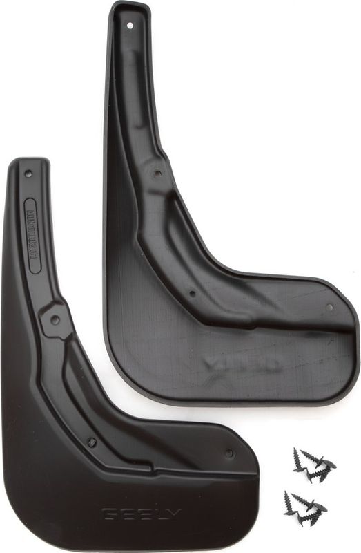 Брызговики REIN Стандарт передняя пара для Geely Atlas Pro 2021-2026. Артикул REIN.AN0177.F13