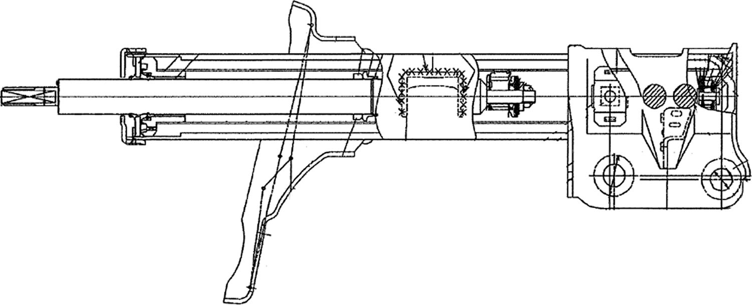 Амортизатор CTR. Артикул GY1019G
