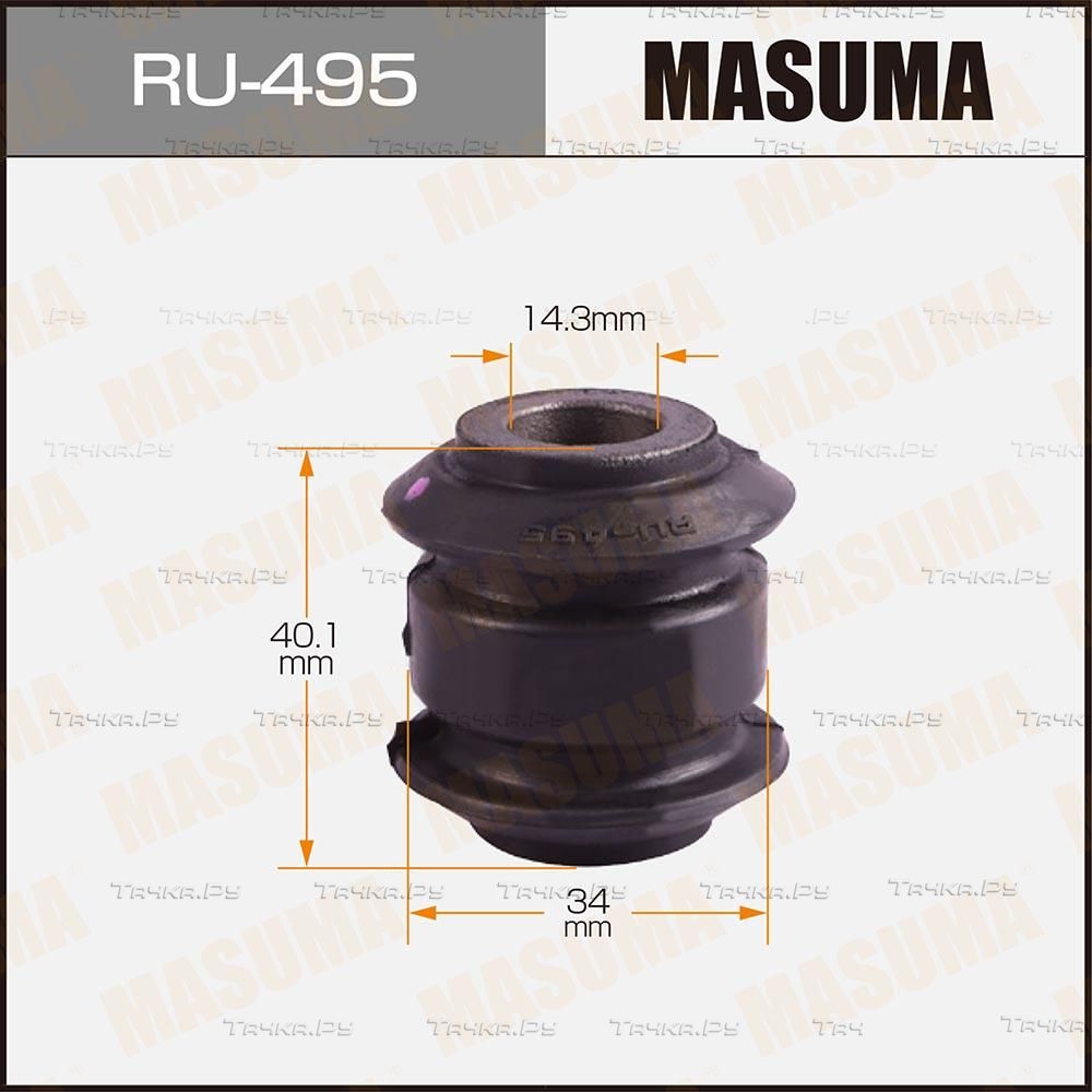 Сайлентблок переднего рычага подвески Masuma. Артикул RU-495