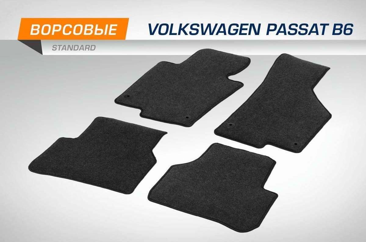 Коврики AutoFlex  для салона Volkswagen Passat VI (B6) поколение 2005-2010. Артикул 4580401