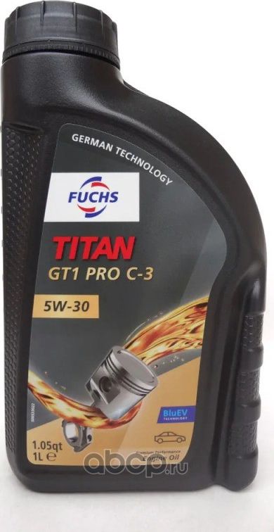 TITAN Масло моторное GT1 PRO C-3 5W30 1л (Fuchs). Артикул 600756253