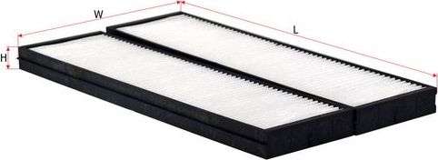 Салонный фильтр Sakura. Артикул CA-28190-S