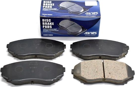 Тормозные колодки Advics передние для Mitsubishi Pajero Sport III 2015-2026. Артикул SN283P