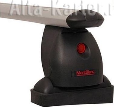 Багажник на крышу Mont Blanc Flex 2 на штатные места для Citroen C6 седан 2006-2012 (Аэродинамические дуги). Артикул 776182+788661