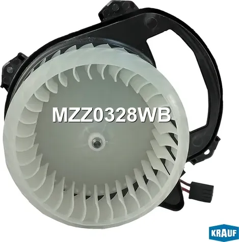 Мотор печки c крыльчаткой без резистора Krauf. Артикул MZZ0328WB
