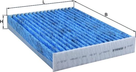 Салонный фильтр Mahle CareMetix®. Артикул LAO 891