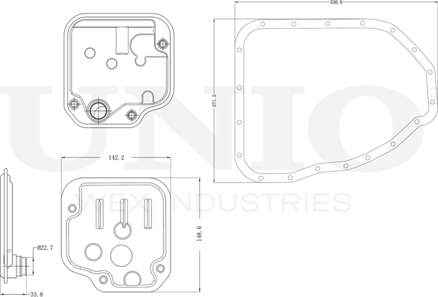 Фильтр АКПП (Unio). Артикул FLT-30013