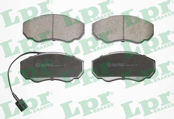 Тормозные колодки LPR. Артикул 05P966