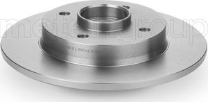 Тормозной диск Metelli задний для Citroen C3 II 2009-2016. Артикул 23-0878