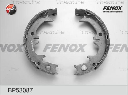 Тормозные колодки Fenox задние для Lexus LS I 1989-1995. Артикул BP53087