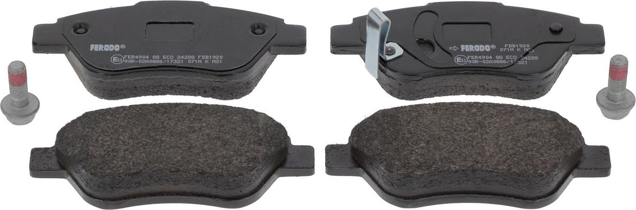 Тормозные колодки Ferodo Premier Eco Friction. Артикул FDB1920