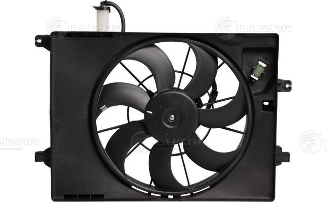 Вентилятор радиатора двигателя Luzar для Hyundai Creta I 2016-2026. Артикул LFK 08M0
