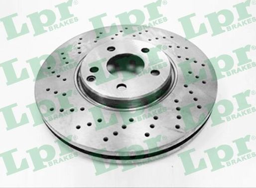 Тормозной диск LPR передний для Mercedes-Benz S-Класс IV (W220) 2002-2005. Артикул M2065V