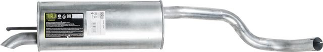 Глушитель (задняя часть) Trialli (алюминий / сталь) для SEAT Toledo IV 2012-2017. Артикул EMM 1818