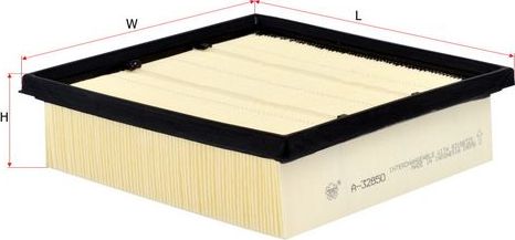 Воздушный фильтр Sakura для Opel Corsa D 2006-2014. Артикул A-32850