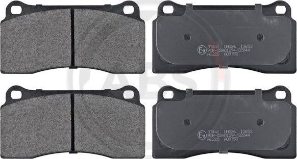 Тормозные колодки ABS. Артикул 37441