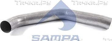 Глушитель Sampa передний для MAN F2000 1994-2000. Артикул 021.195