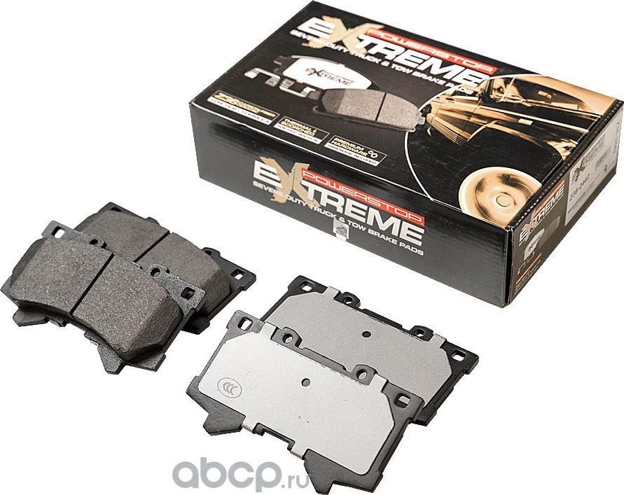 Передние керамические колодки Extreme Truck & Tow Z36 PowerStop 36-2442. Артикул 362442