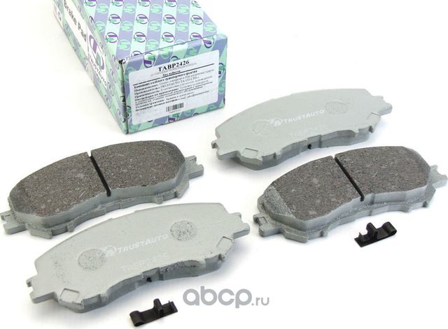 Дисковые тормозные колодки () 2426 (Trustauto). Артикул TABP2426