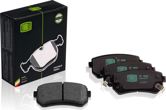 Колодки тормозные дисковые | зад | (Trialli). Артикул PF0882