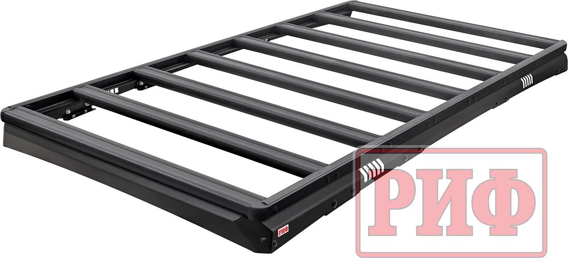 Багажник алюминиевый (платформа с крепежом) 1200x2080 мм РИФ для Toyota Land Cruiser 200 2007-2021. Артикул RIF200-roof4