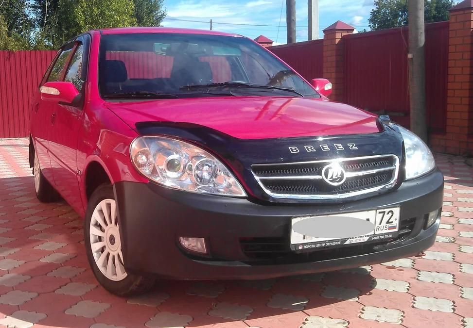 Дефлектор Vip-Tuning для капота Lifan Breez 520 2006-2015. Артикул LF01