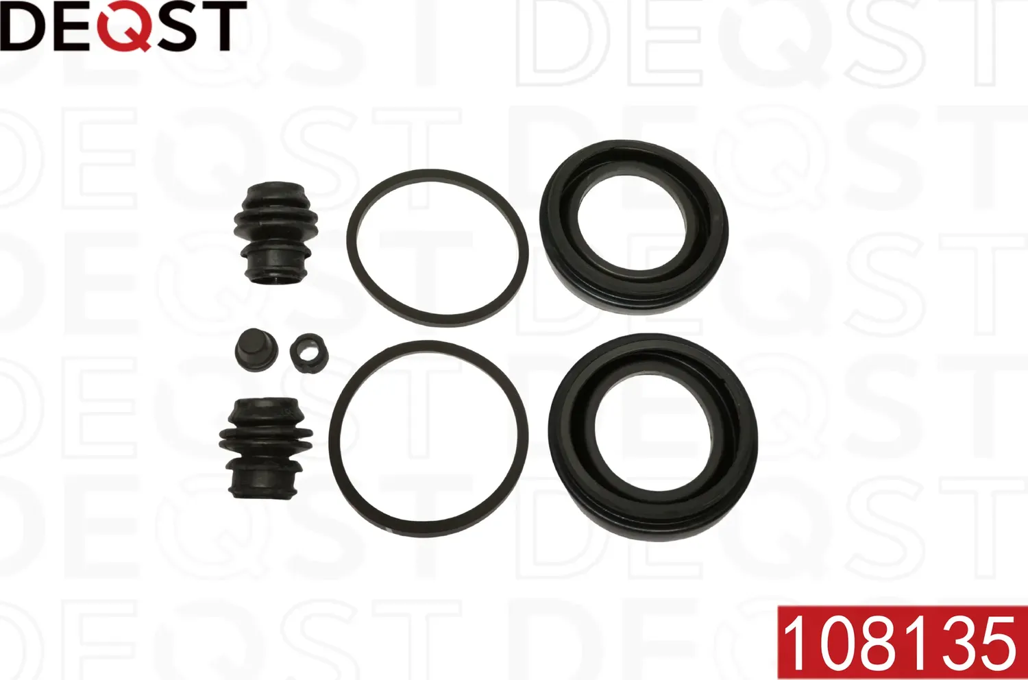 Ремкомплект тормозного суппорта переднего (для поршня O 44 mm  суппорт Akebono). NISSAN Terrano (R50 (Deqst). Артикул 108135