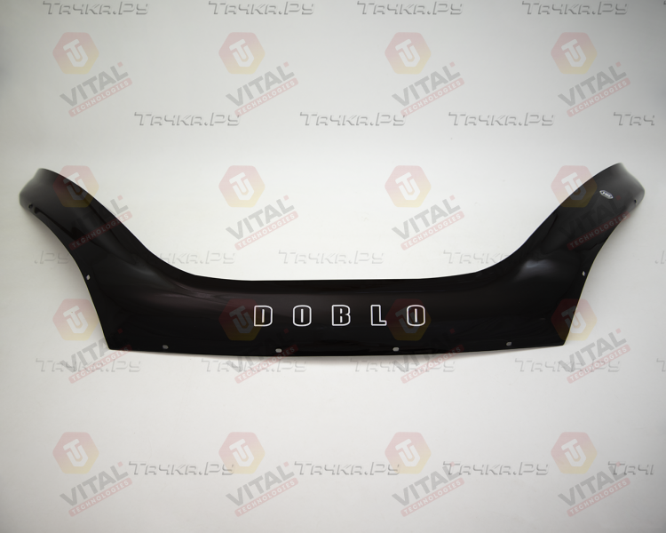 Дефлектор VT52 для капота Fiat Doblo II рестайлинг 2015-2026. Артикул FT22VT