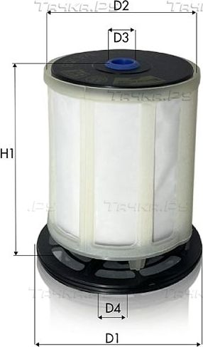 Топливный фильтр Tecneco Filters. Артикул GS2137E