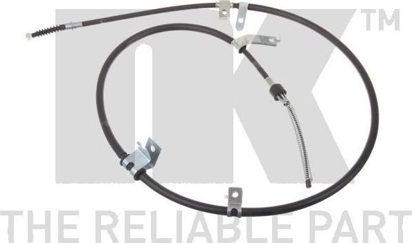 Трос ручника (тросик ручного тормоза) NK. Артикул 903019