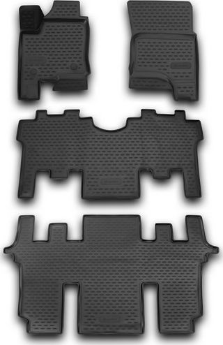 Коврики Element 3D для салона SsangYong Stavic 2013-2015. Артикул NLC.3D.61.04.210k