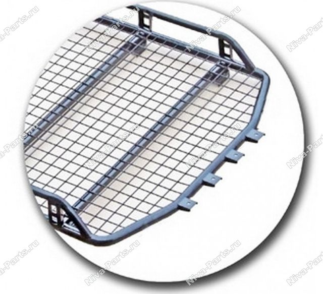 Багажник экспедиционный Niva-Parts с сеткой без поперечины для УАЗ Hunter 2003-2026. Артикул NP-0034