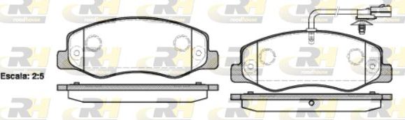 Тормозные колодки RoadHouse. Артикул 21442.01