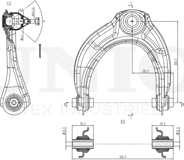 Рычаг подвески (Unio). Артикул SSP-40095