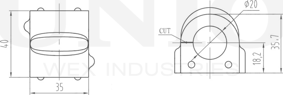 Втулка стабилизатора (Unio). Артикул RMP-10215