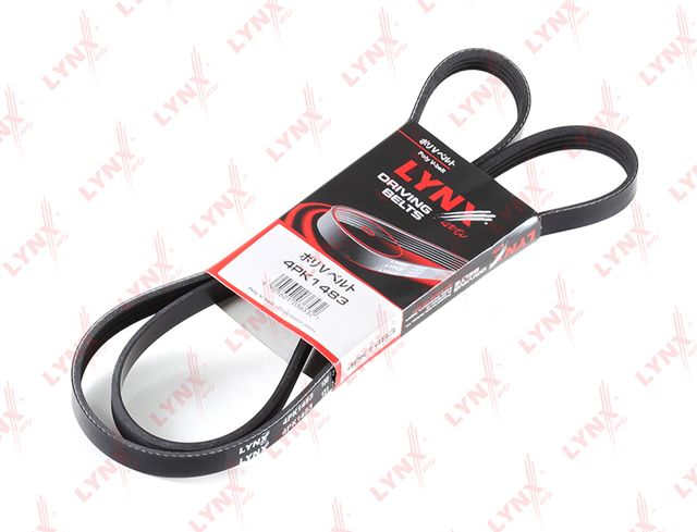 Приводной ремень поликлиновой LYNXauto для Ford Transit V 1994-2000. Артикул 4PK1483
