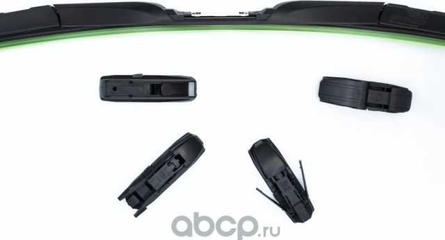 Щетка стеклоочистителя гибрид 600мм (24) 3 адаптера (SRS 70411) (Surai). Артикул SRS70411