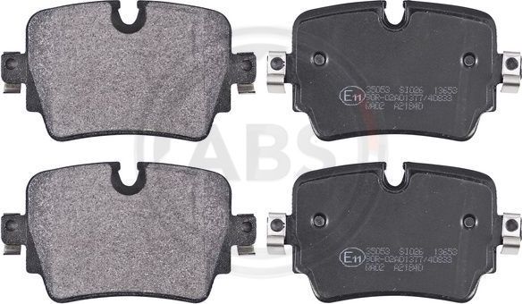 Тормозные колодки ABS задние для Jaguar F-Type I 2012-2026. Артикул 35053