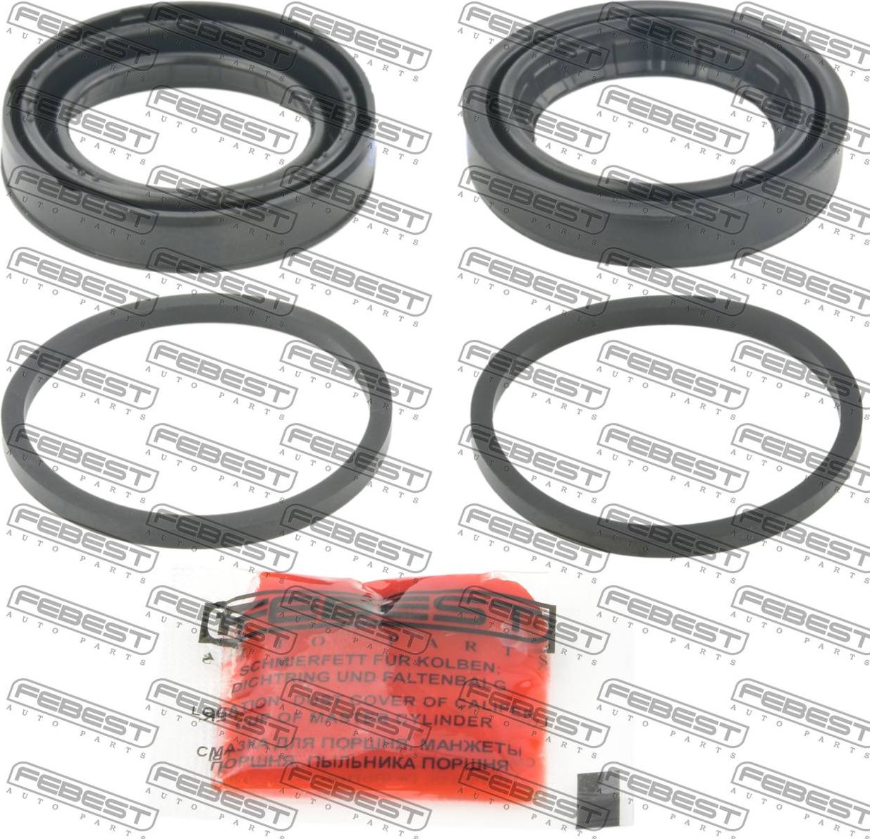 Ремкомплект тормозного суппорта Febest. Артикул 2375-LTF