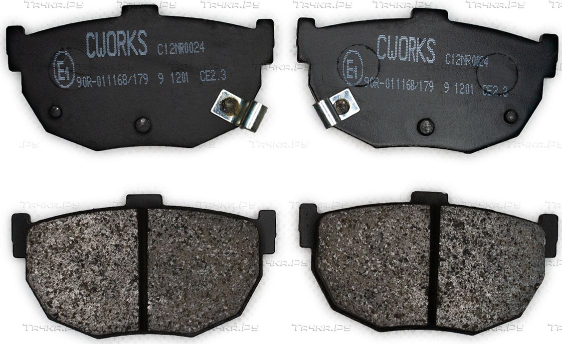 Тормозные колодки Cworks. Артикул C12NR0024