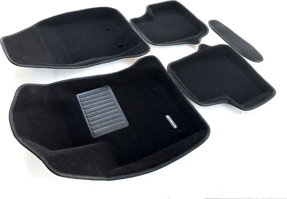 Коврики текстильные Euromat 3D Business для салона Jeep Renegade 2018-2026. Артикул EMC3D-002763