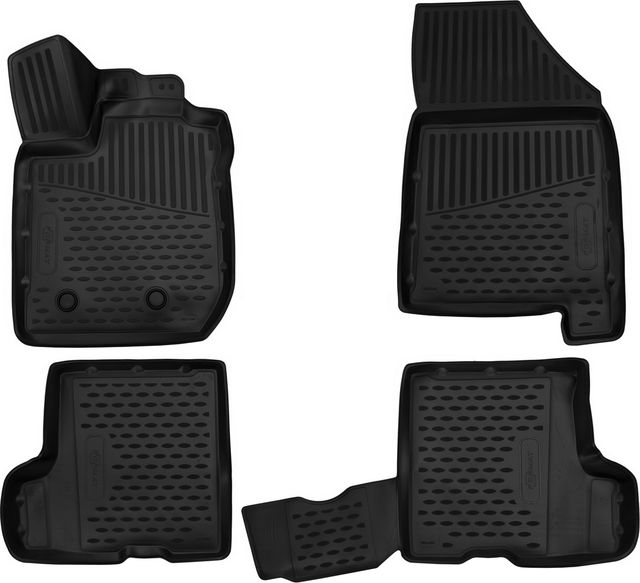 Коврики Format 3D c повышенной износостойкостью (компл. с ящика) для салона Lada Xray 2015-2026. Артикул FORMAT.3D5238210k